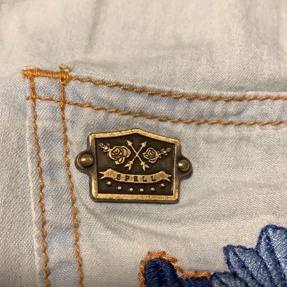 Spell Route 66 Jumpsuit Chambray - Picture 9 of 16